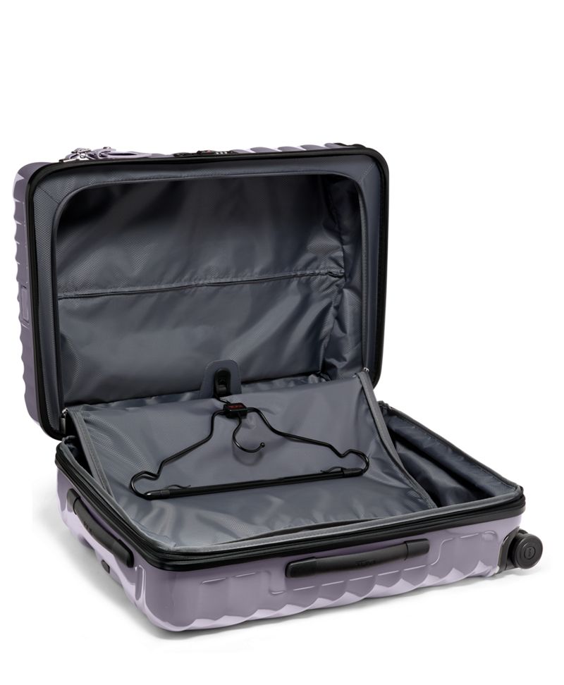 紫丁香短途可扩展四轮行李箱