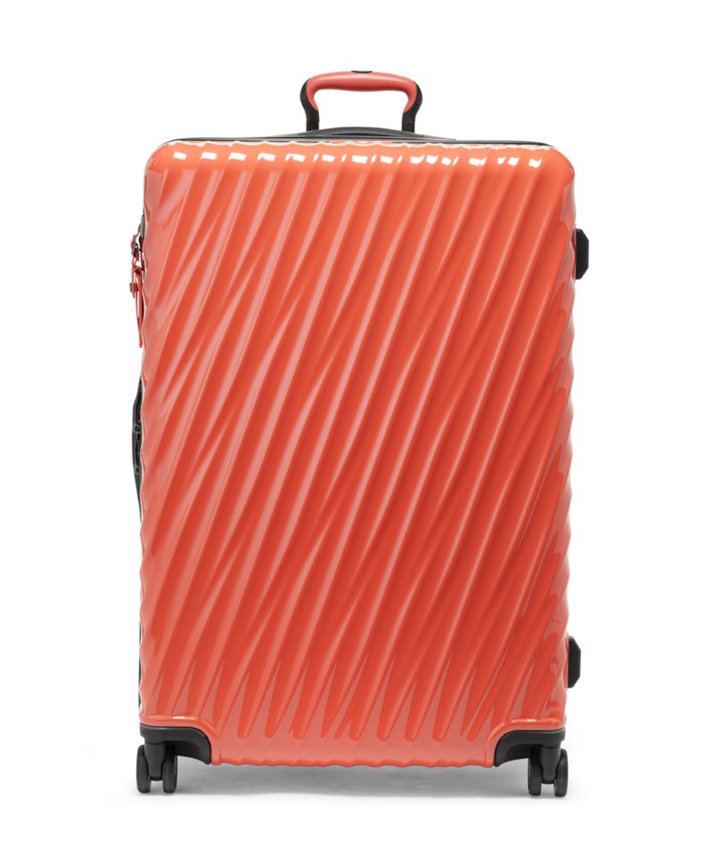 珊瑚长途可扩展四轮行李箱